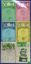 ５０冊の本　Ｎｏ．２～５、１９、２５　の６冊で