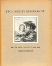 レンブラントのエッチング（英）　ETCHINGS BY REMBRANDT FROM THE COLLECTION OF FELIX SOMARY