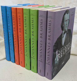 ブラームス伝　全４巻８冊揃（独）Johannes Brahms. Eine Biographie in 4 Banden