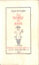 LES BAINS DE BADE（仏）バルビエ挿画