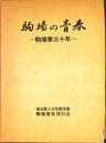 駒場の青春　駒場寮三十年