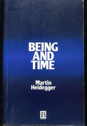 存在と時間（英）　BEING AND TIME