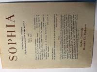 ソフィア　ー西洋文化並に東西文化交流の研究ー　　1963年冬季　第12巻・第4号