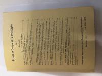 比較思想研究 第9号　昭和57年12月20日発行　（Studies in comparative philosphy　NO.9）