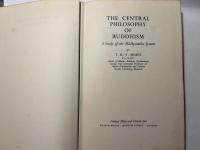 The Central Philosophy of Buddhism: A Study of the Madhyamika System　（洋書）