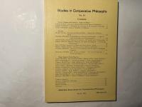 比較思想研究 第19号　平成5年3月30日発行　（Studies in comparative philosphy　NO.19）