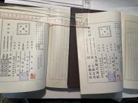 訂正増補 實用機織法　前・後編　全2冊揃い