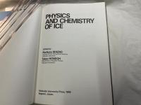 (洋書）Physics and chemistry of ice