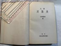 丸善　対数表　七桁　　　MARUZEN'S 　SEVEN-FIGURE MATHEMATICAL TABLES