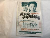 シナリオ　1984年7月号 　通巻第432号・第40巻・第7号　瀬戸内少年野球団（田村孟）、不純な関係（斎藤博）、月の夜・星の朝（那須真知子）