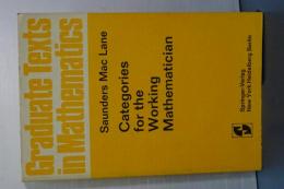 Categories for the Working Mathematician