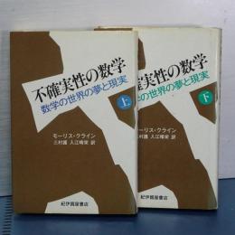 不確実性の数学　上下