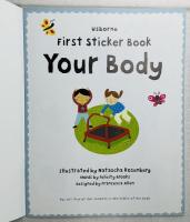 First Sticker Book Your Body
