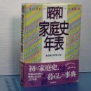 昭和家庭史年表　1926-1989