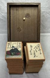 レトロ　百人一首