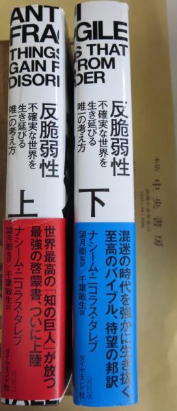ナシームニコラスタレブ 不確実な世界を生き延びる唯一の考え方　身銭を切れ 反脆弱性[下]――不確実な世界を生き延びる唯一の考え方