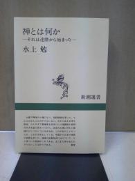 禅とは何か : それは達磨から始まった