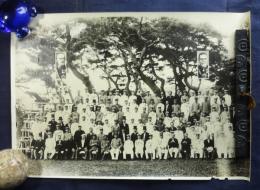 日露戦争出征諸星紀念写真　明治37年7月於宮城内紅葉山撮影（送料300）