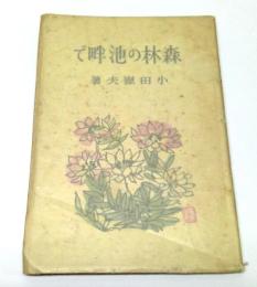 森林の池畔で