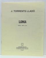 J. TORRENTS LLADO　初版　J・トレンツ・リャド J. Torrents Llado, Llonja J・トレンツ・リャド展図録(J