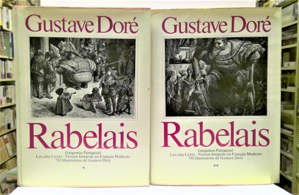 Rabelais ラブレー 全2冊揃; Gargantua Pantagruel Les cinq Livres