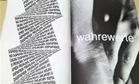 das Papier No.3 fruhling 1993 ('93年春) wahrewerte