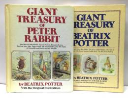 GIANT TREASURY OF PETER RABBIT/BEATRIX POTTER　2冊セット