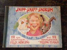 SNIPP-SNAPP-SNORUM（スウェーデンの楽譜付き絵本）