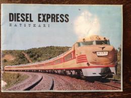 DIESEL EXPRESS HATSUKARI（鉄道ファン平成3年12月号〈第31巻12号〉付録）