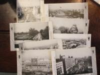 〈絵葉書8葉〉大阪風景 文化の表情-VIEWS OF OSAKA-（天王寺公園・御堂筋・大阪駅・北浜街・中之島公園・大阪城公園 天守閣・堂島川・梅田新道附近）