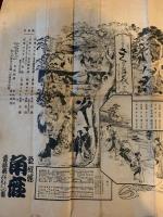 〈公演チラシ〉児雷也・さくら月夜・沼津（大正4年4月・角座）