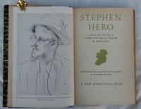 STEPHEN HERO: A Part of the First Draft of A Portrait of the Artist as a Young Man. J.ジョイス「スティーブン ヒーロー」　first edition first printing.