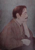 THE STORY OF YONE NOGUCHI: Told by Himself.  「野口米次郎自伝」  First edition   牧野義雄イラスト8葉