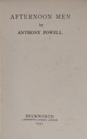 AFTERNOON MEN. First edition.  アンソニー・パウエル　処女作 「午後の男」