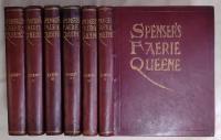 SPENSER'S FAERIE QUEENE.　「妖精の女王」 Part 1-19. 
6 vols.set    ウォルター・クレイン挿絵　限定千部　元装＋総革赤装幀