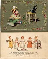 KATE GREENAWAY'S GREETING CARDS. ★ ケイト・グリーナウェイのグリーティングカード ９０種一括コレクション