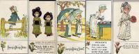 KATE GREENAWAY'S GREETING CARDS. ★ ケイト・グリーナウェイのグリーティングカード ９０種一括コレクション