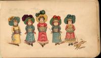 グリーナウェイ挿絵 「グリーナウェイのアルバム」 グリーナウェイのカラー挿絵6葉。1885年頃のアルバム。
ALBUM (AUTOGRAPH). No Pub. No Date.