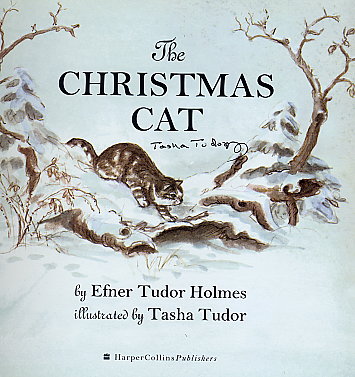 THE CHRISTMAS CAT. ターシャ・テューダーサイン入り本(Tasha THE CHRISTMAS CAT. ターシャ・テューダーサイン入り本(Tasha
