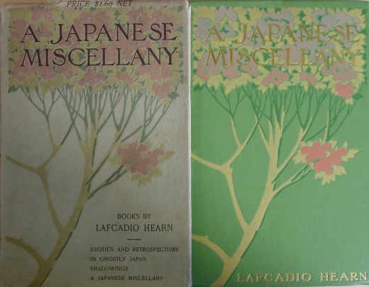 A JAPANESE MISCELLANY. 日本雑録 小泉八雲 初版初刷(LAFCADIO HEARN