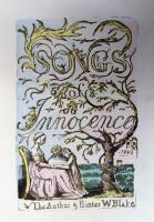 SONGS OF INNOCENCE.  Facsimile of British Museum. 
ブレイク「無垢の歌」