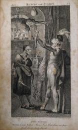The Plays of William Shakespeare.より　/  W.ブレイク銅版画 「ロミオとジュリエット」　１葉    Fuseli Edition