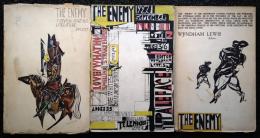 THE ENEMY: A Review of Art and Literature.Vol.1-Vol.3.　3 issues set.
「エネミー」 W.ルイス、T.S.エリオット他