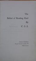 THE BALLAD OF READING GAOL　　
ワイルド　　レディング牢獄の唄　　２版