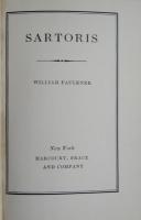 SARTORIS. フォークナー 「サートリス」   First edition,first printing,