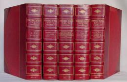 THE COMPLETE WORKS IN VERSE AND PROSE OF EDMUND SPENSER. スペンサー全集　 5 vols.set  限定100部　背角革装幀　