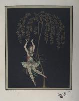 ALBUM DEDIE A TAMAR KARSAVINA. バルビエ版画集 『タマル・カルサヴィナへのアルバム』   illustrations by George Barbier.  First edition