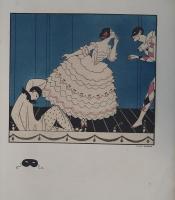 ALBUM DEDIE A TAMAR KARSAVINA. バルビエ版画集 『タマル・カルサヴィナへのアルバム』   illustrations by George Barbier.  First edition