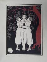 ALBUM DEDIE A TAMAR KARSAVINA. バルビエ版画集 『タマル・カルサヴィナへのアルバム』   illustrations by George Barbier.  First edition