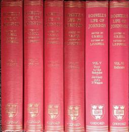 BOSWELL'S LIFE OF JOHNSON. 6 vols.set.
